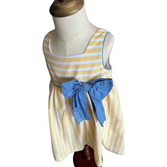 CARMEN VAZQUEZ | Yellow | STRIPED DRESS - Picture 4 of 12